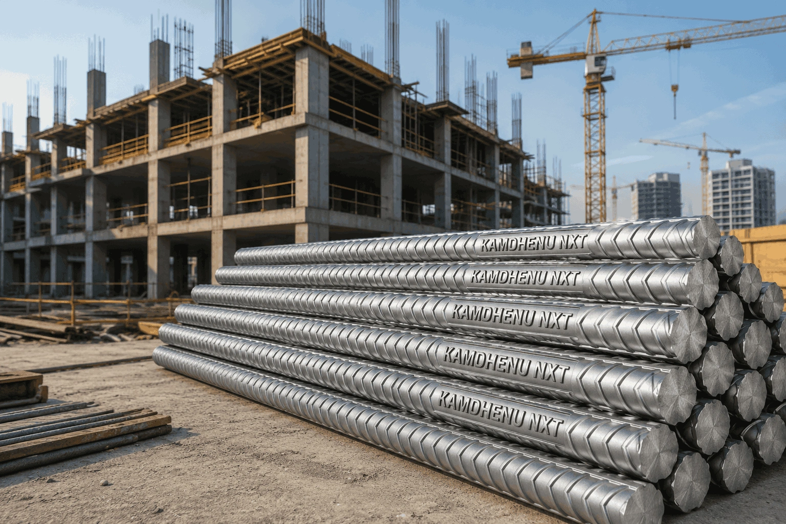 Choose a TMT Bar Company in India for Commercial Projects
