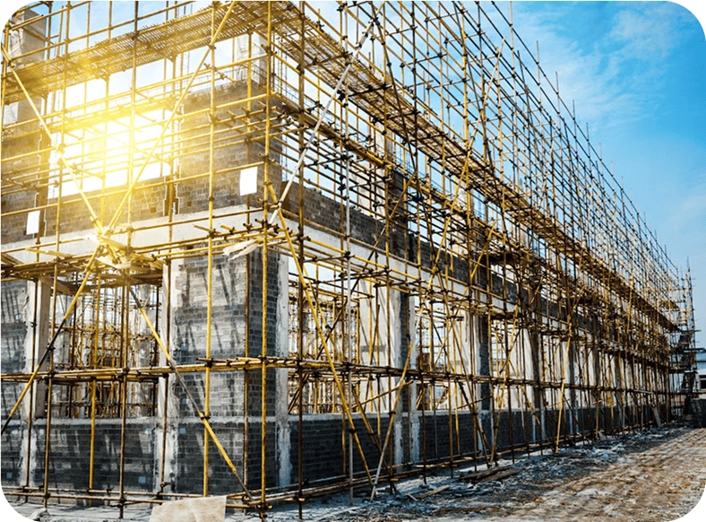 Providing support in building frameworks
